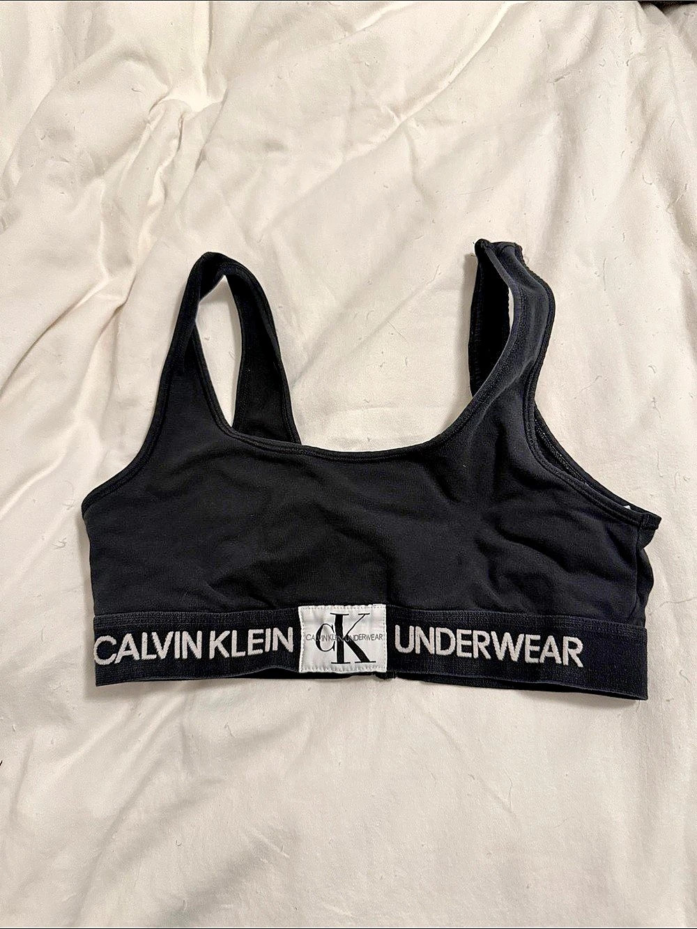 Calvin Klein Sports Bra Black Medium
